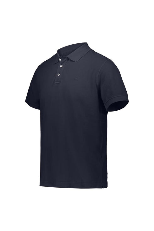Polo Uomo PULSON in cotone tinto capo Blu CIESSE PIUMINI- Francavilla Moda
